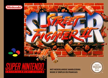 Super Street Fighter II (Europe) box cover front